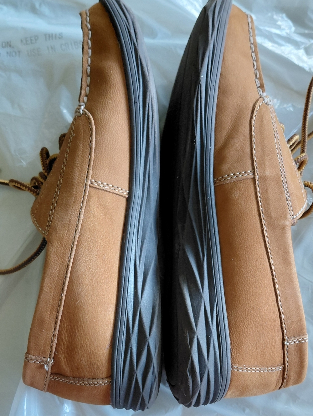 Tan EASTLAND Casual Lace-Up Shoes SIZE 8 Womans